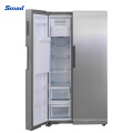 26.3 Cu. FT Auto Defrost Side by Side Home Refrigerator with Water Dispenser